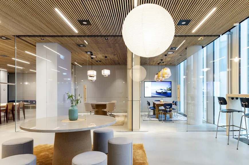 Lounge im NIO House Berlin